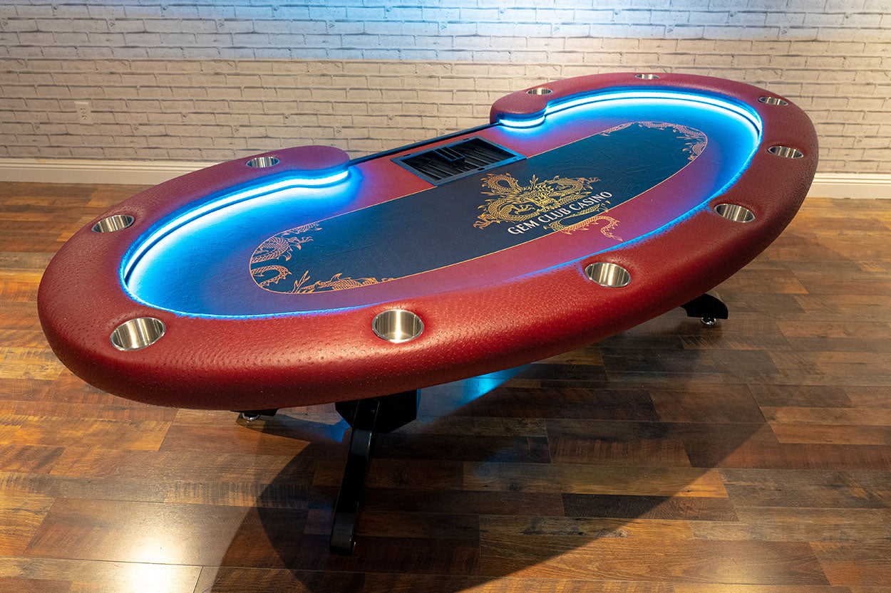 The Lumen HD Poker Table